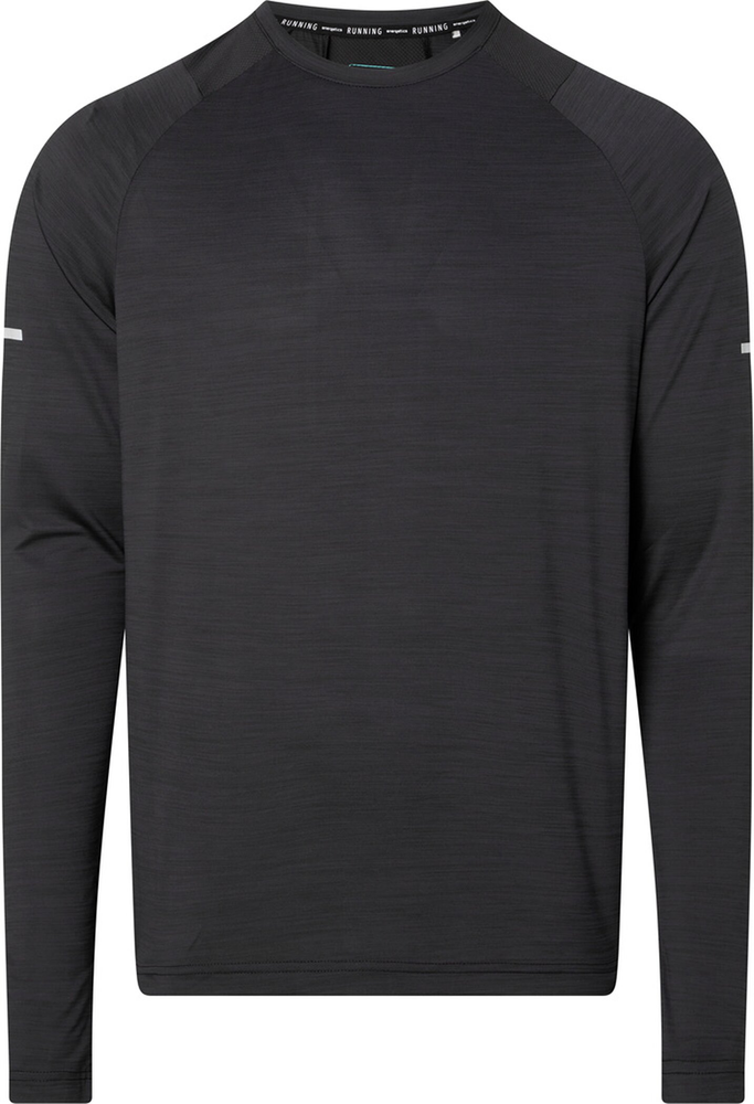 Energetics He.-Langarmshirt Ailo Ls M - melange/black/black