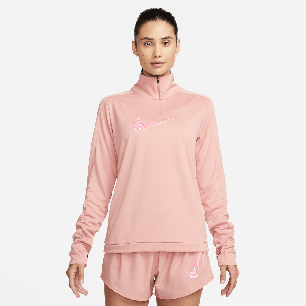 Nike Dri-Fit Swoosh Hbr Half-Zip Longsleeve