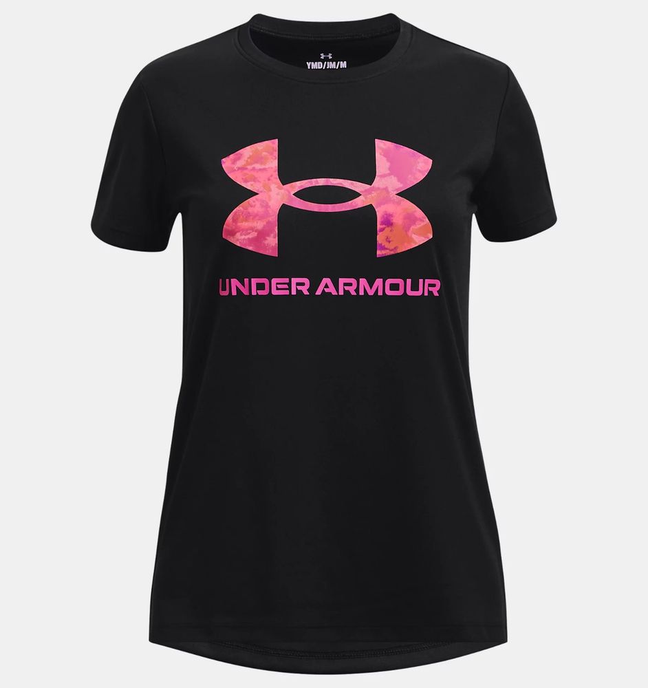 Under Armour Ua Tech Print Bl Ssc - black