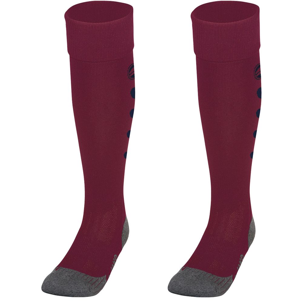 Jako Stutzenstrumpf Roma - maroon/seablue