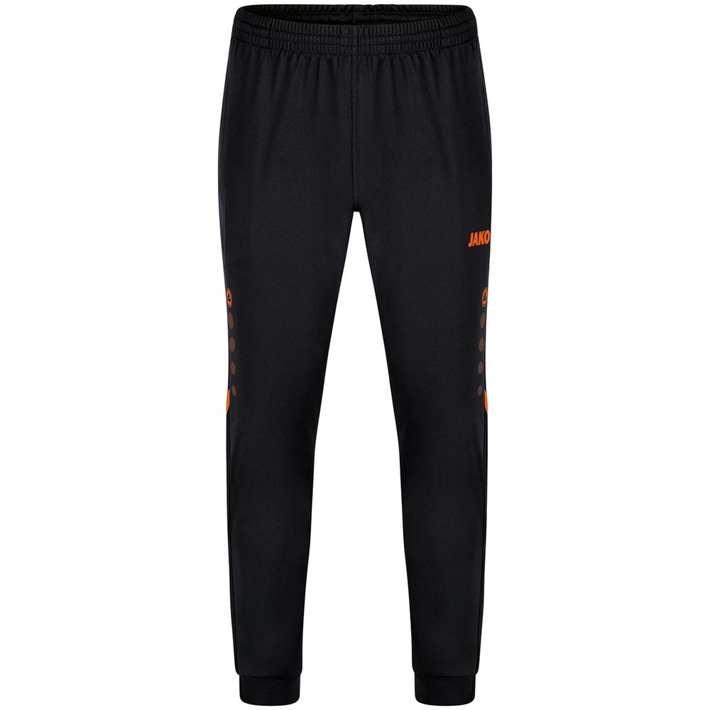 Jako Polyesterhose Challenge - schwarz/neonorange
