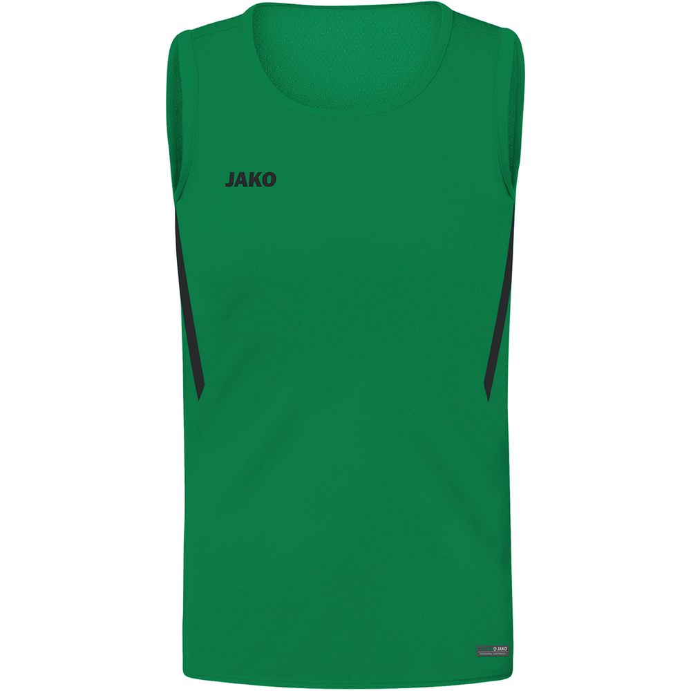 Jako Tanktop Challenge - sportgrün/schwarz