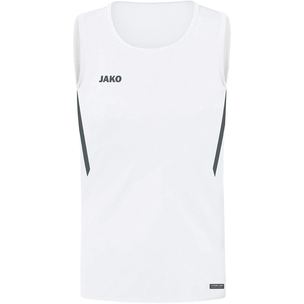Jako Tanktop Challenge - weiß/anthra light