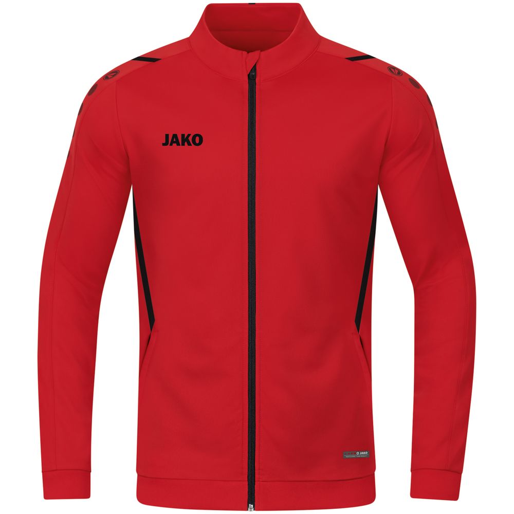Jako Polyesterjacke Challenge - rot/schwarz