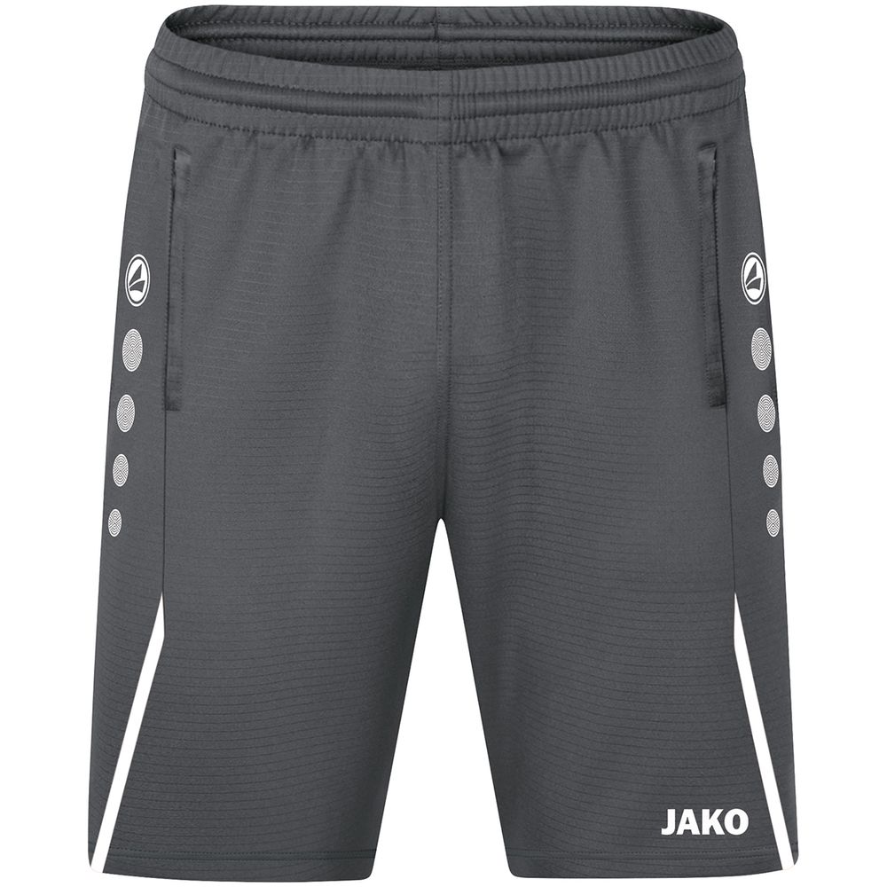 Jako Trainingsshort Challenge - anthra light/weiß