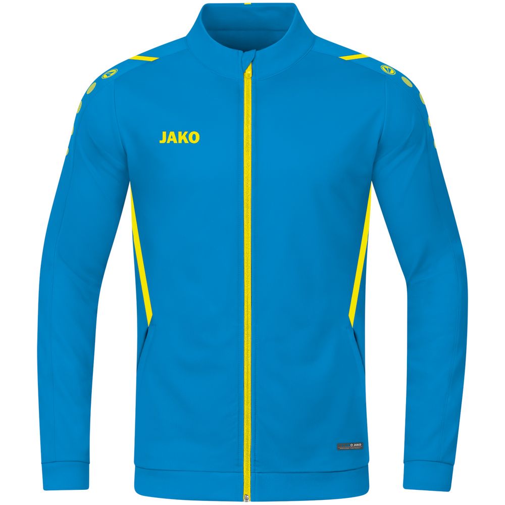 Jako Polyesterjacke Challenge - jako blau/neongelb