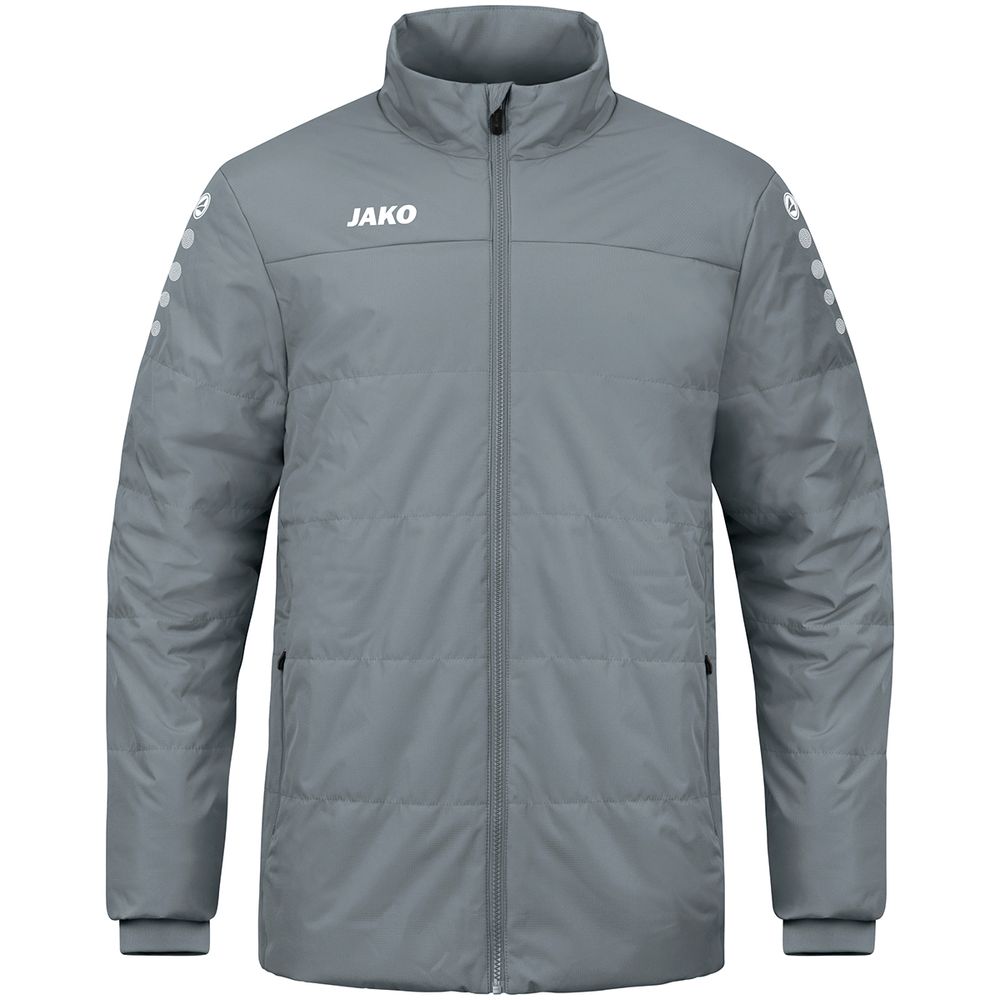Jako Coachjacke Team - steingrau