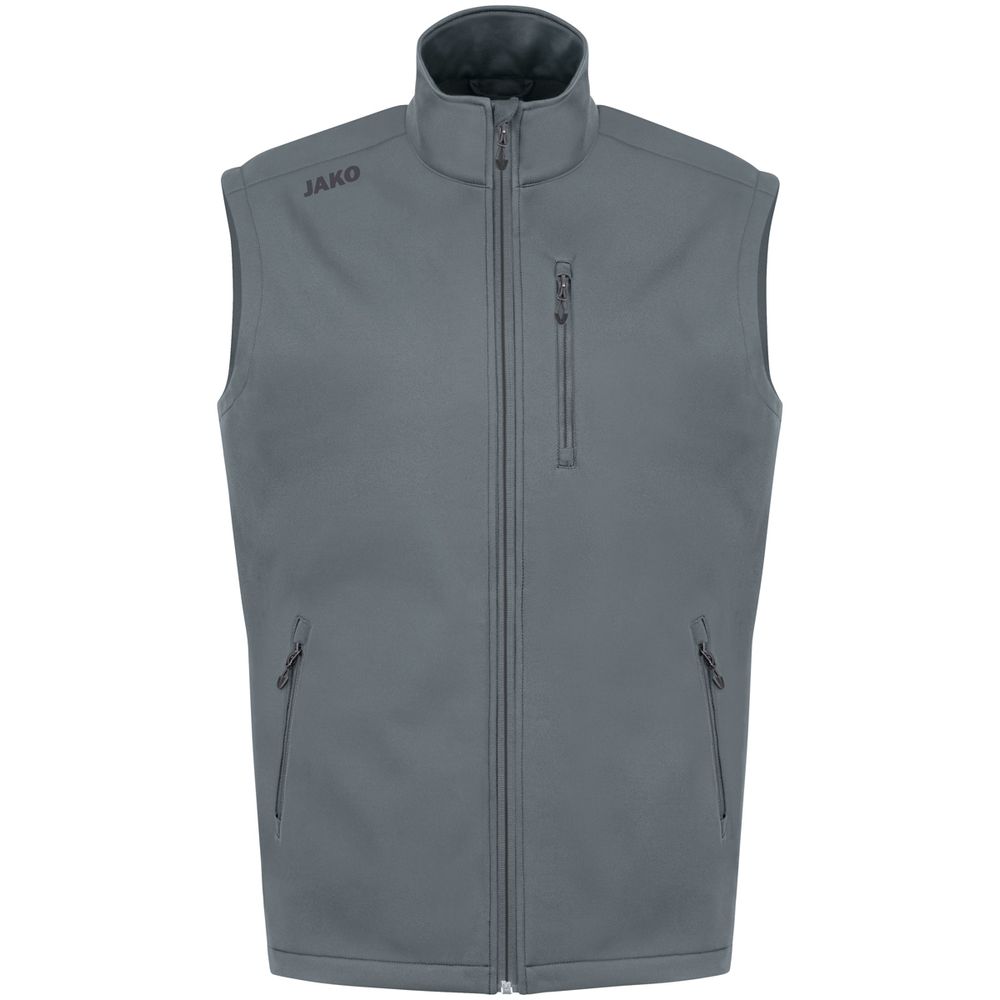 Jako Softshellweste Premium - steingrau