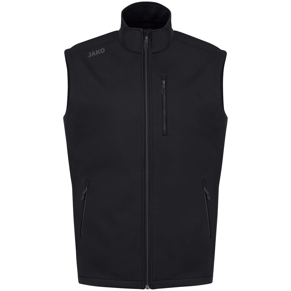 Jako Softshellweste Premium - schwarz