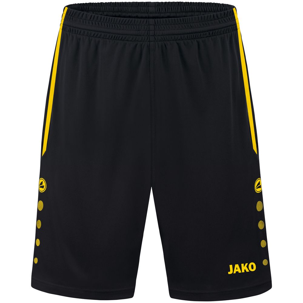 Jako Sporthose Allround - schwarz/citro