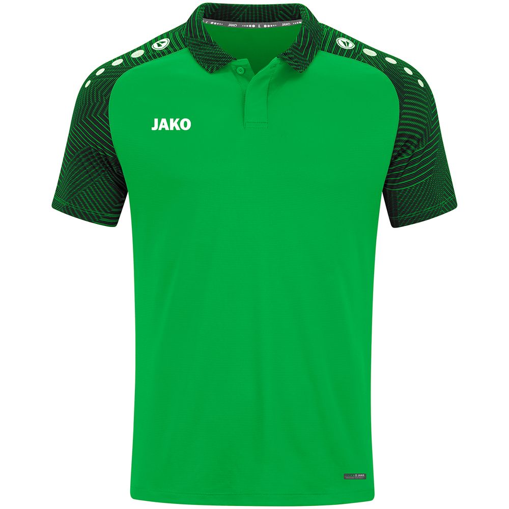 Jako Polo Performance - soft green/schwarz