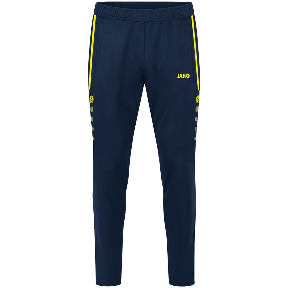 Jako Trainingshose Allround - marine/neongelb