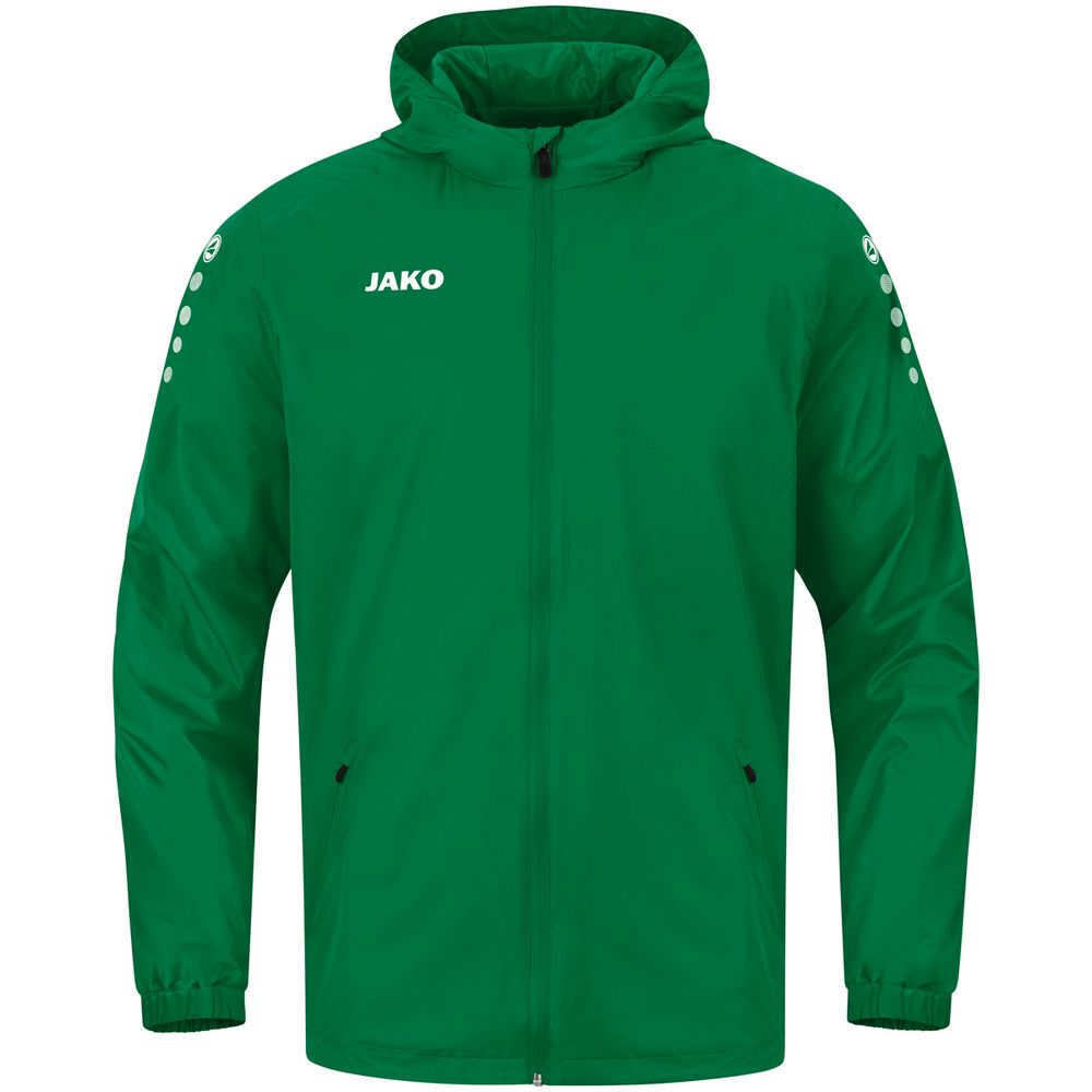 Jako Allwetterjacke Team 2.0 - sportgrün