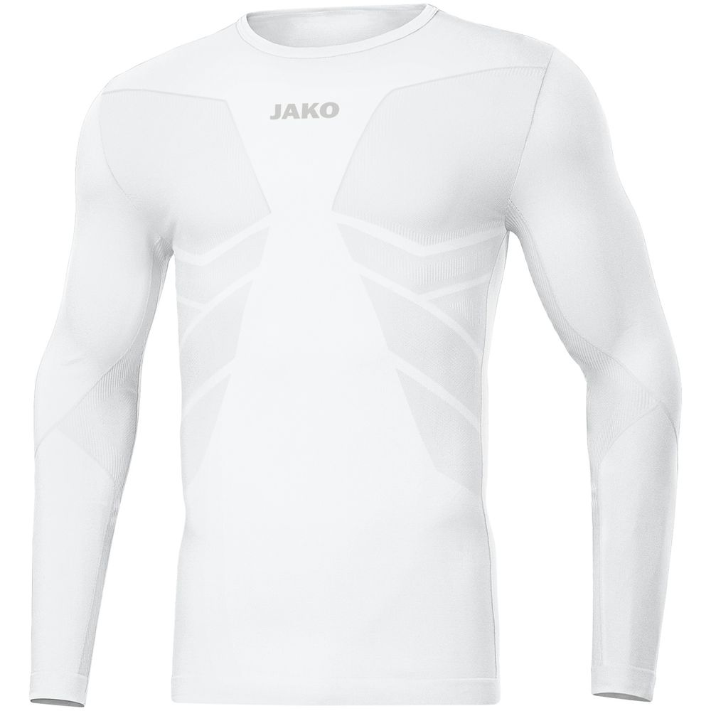Jako Longsleeve Comfort Recycelt - weiß