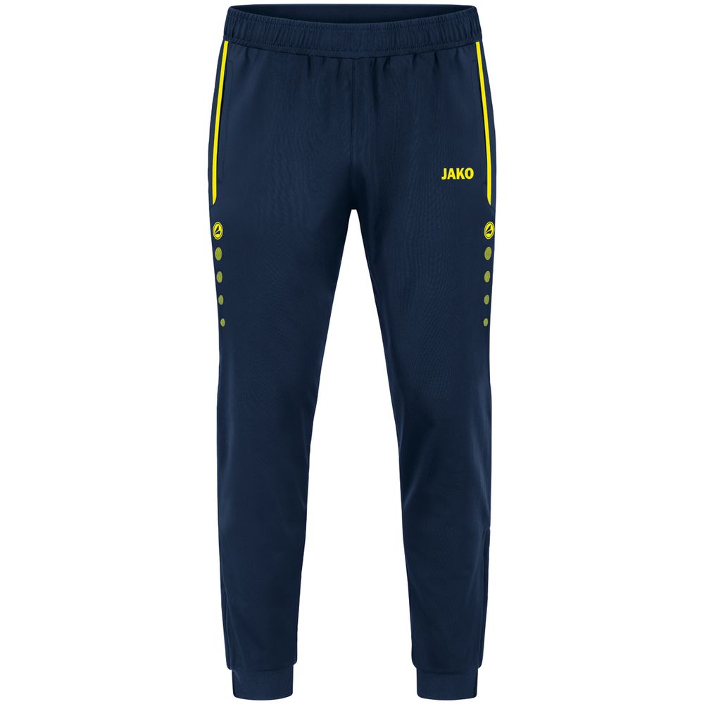 Jako Polyesterhose Allround - marine/neongelb