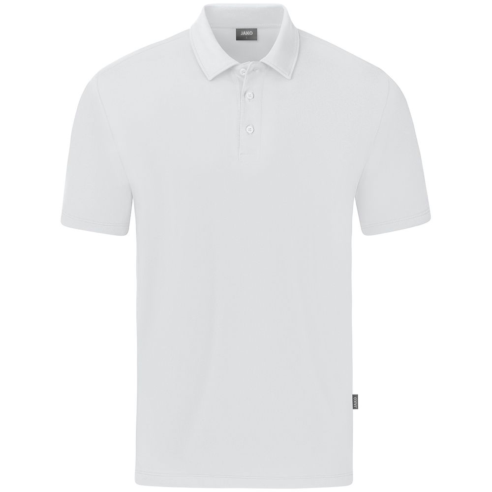 Jako Polo Organic Stretch - weiß