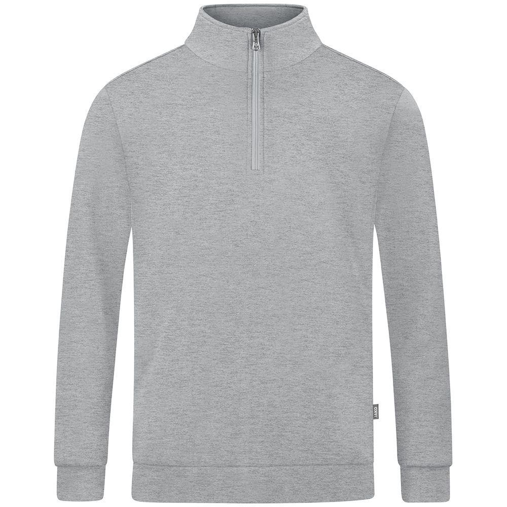 Jako Ziptop Organic - hellgrau meliert