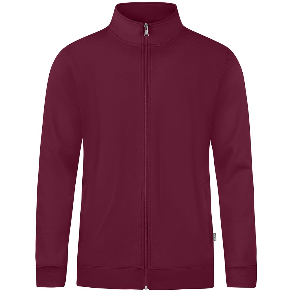 Jako Sweatjacke Doubletex - maroon