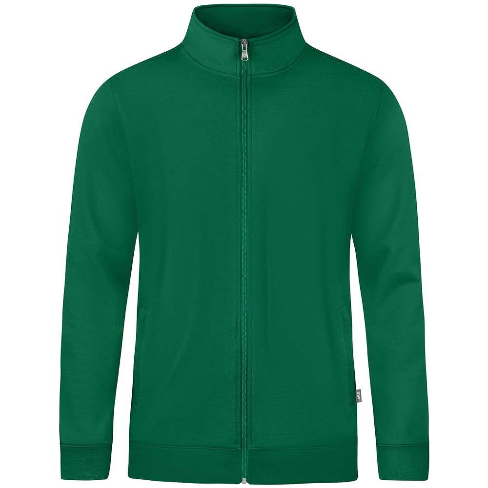 Jako Sweatjacke Doubletex - grün