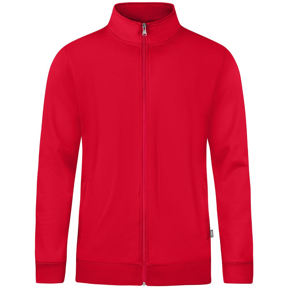 Jako Sweatjacke Doubletex - rot