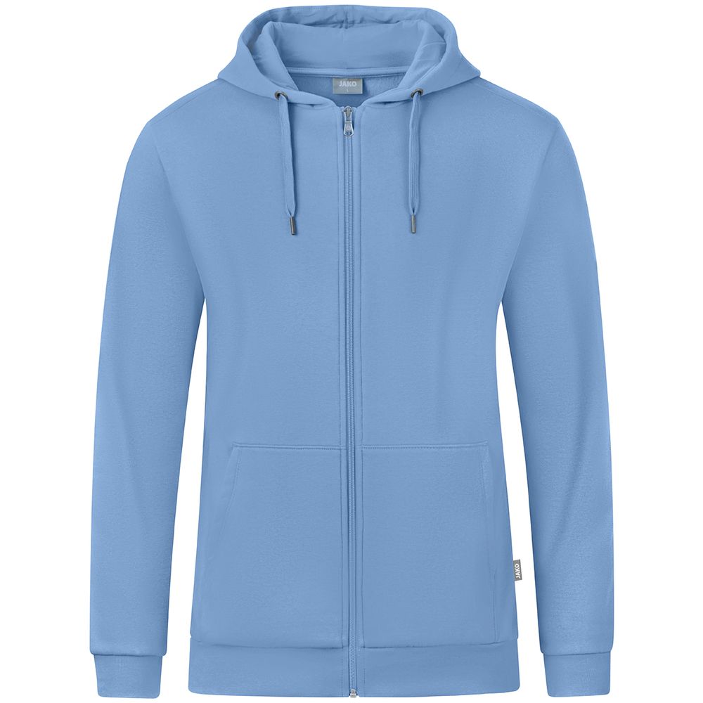 Jako Kapuzenjacke Organic - eisblau