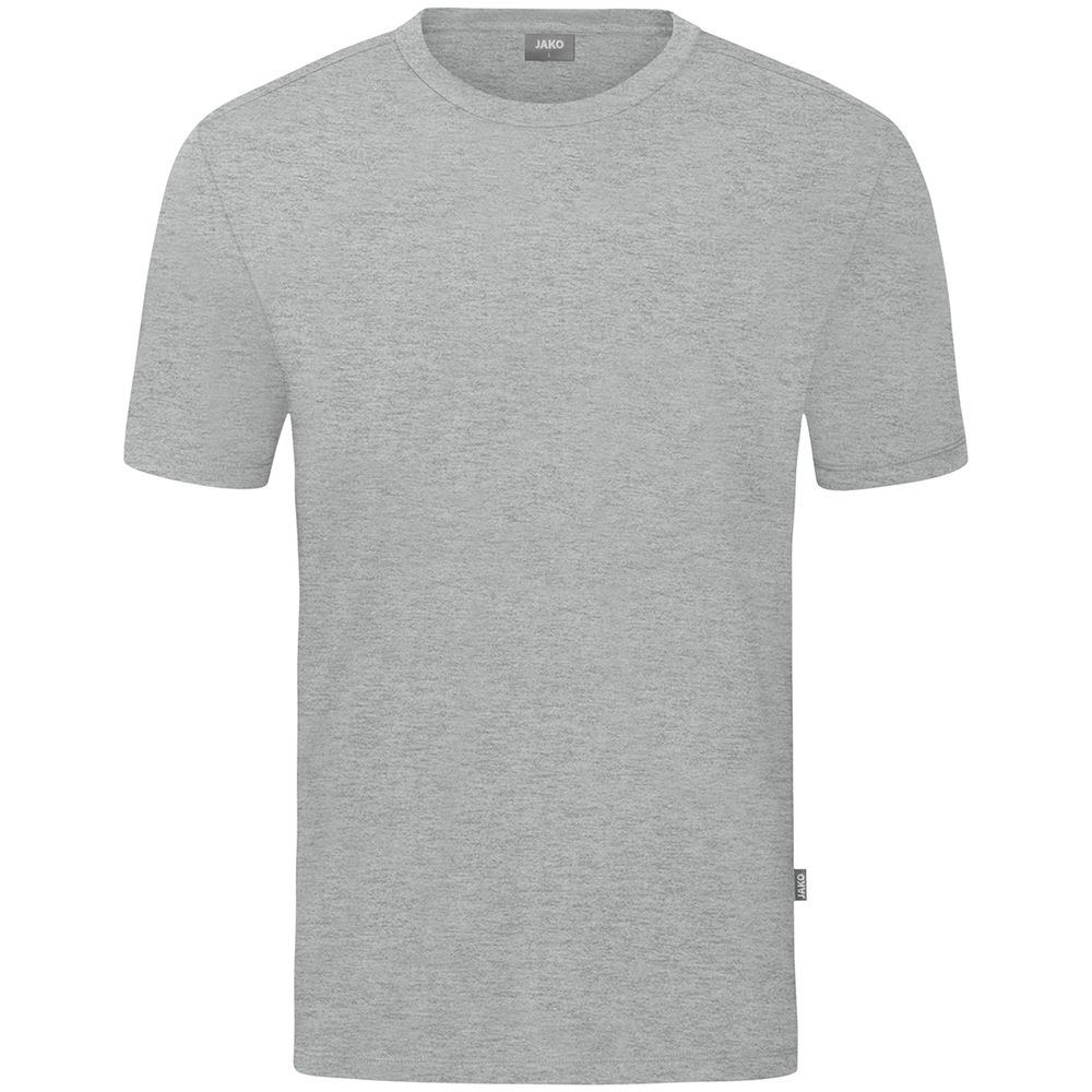 Jako T-Shirt Organic Stretch - hellgrau meliert