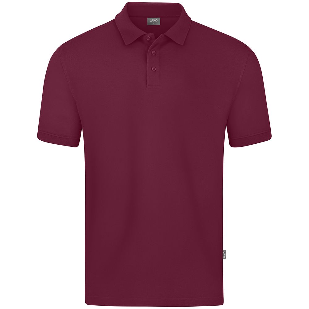 Jako Polo Doubletex - maroon