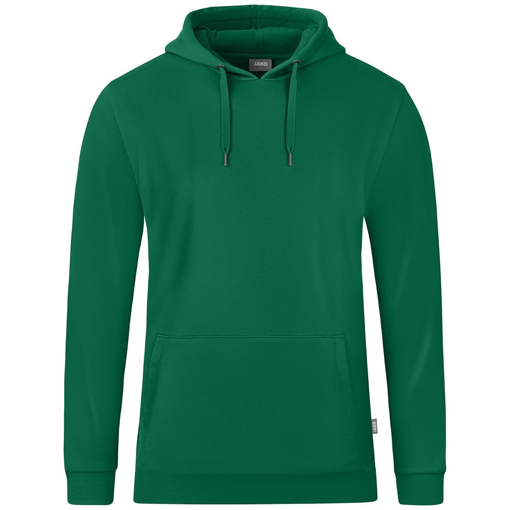 Jako Kapuzensweat Organic - grün