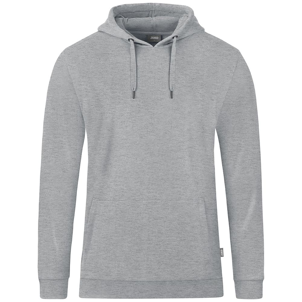 Jako Kapuzensweat Organic - hellgrau meliert