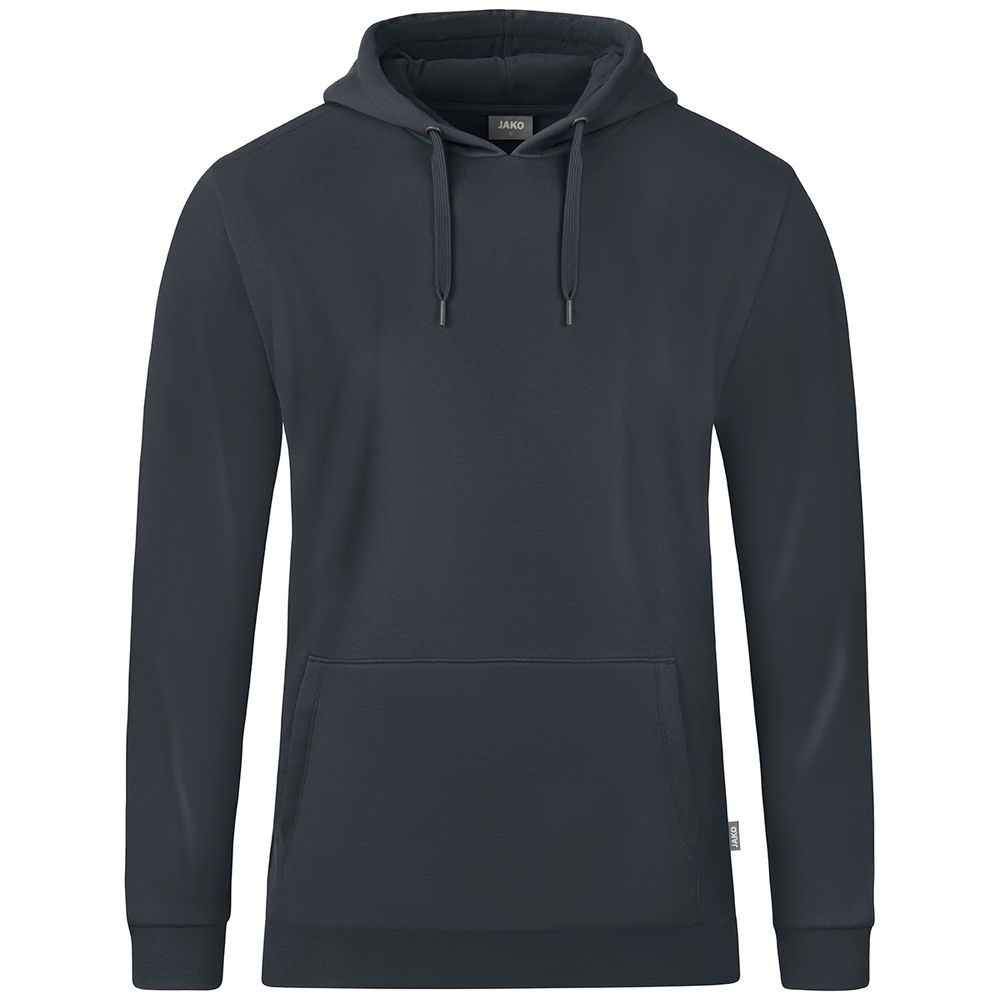 Jako Kapuzensweat Organic - anthrazit