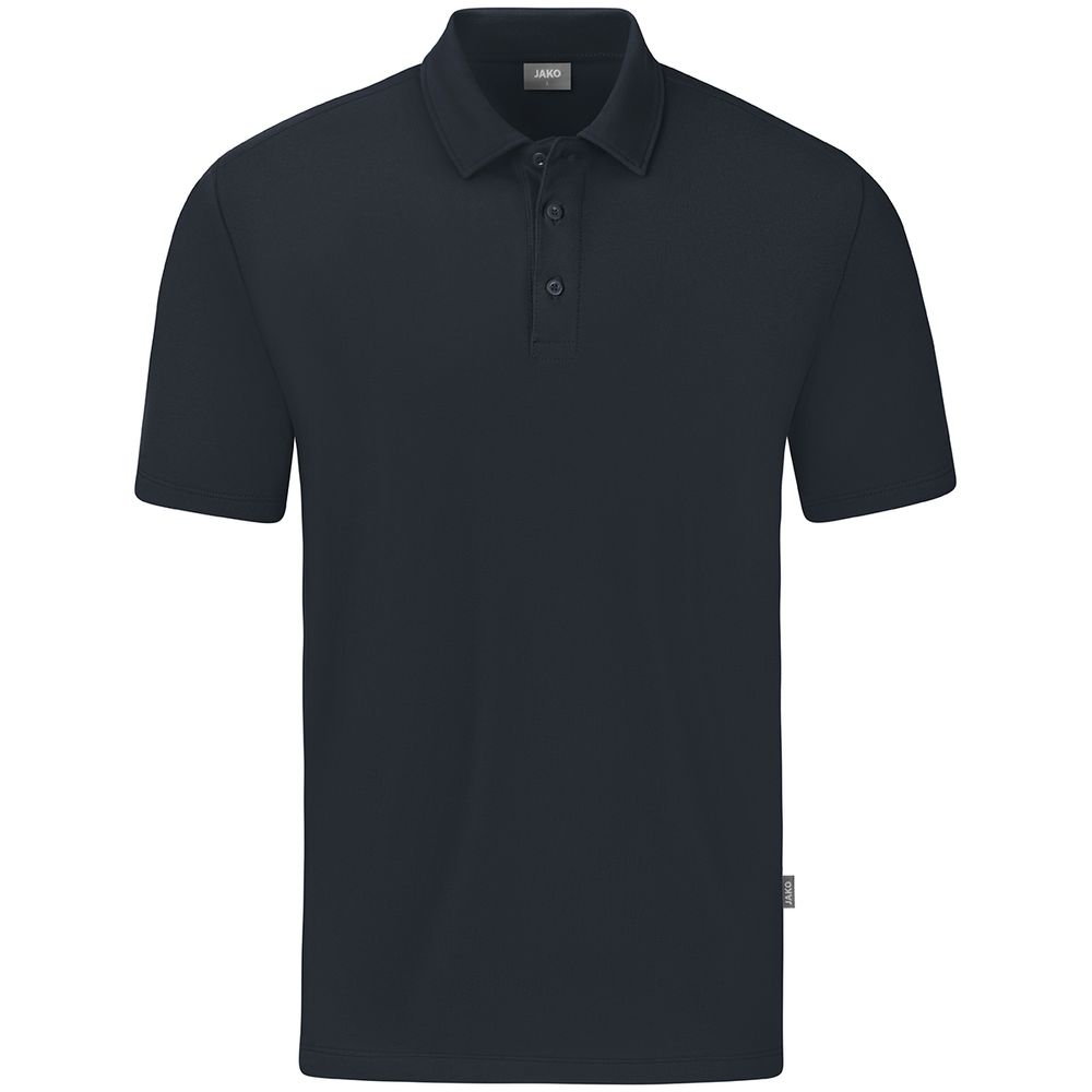 Jako Polo Organic Stretch - anthrazit
