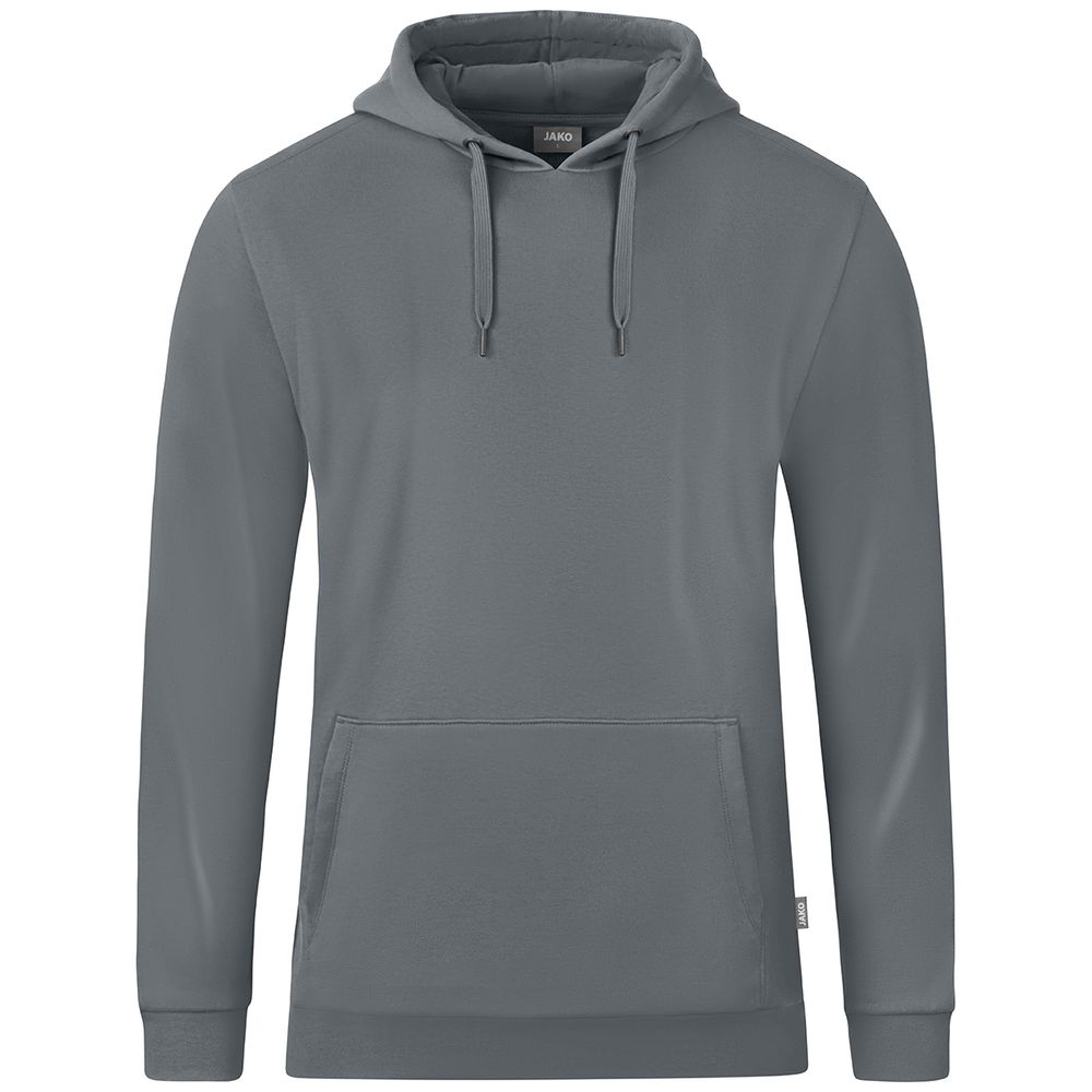 Jako Kapuzensweat Organic - steingrau