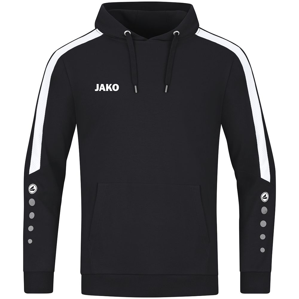 Jako Kapuzensweat Power - schwarz