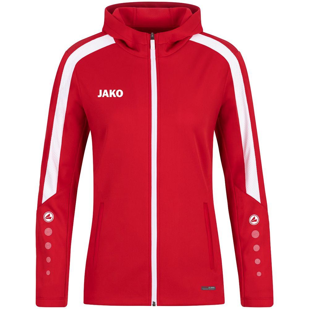 Jako Kapuzenjacke Power - rot