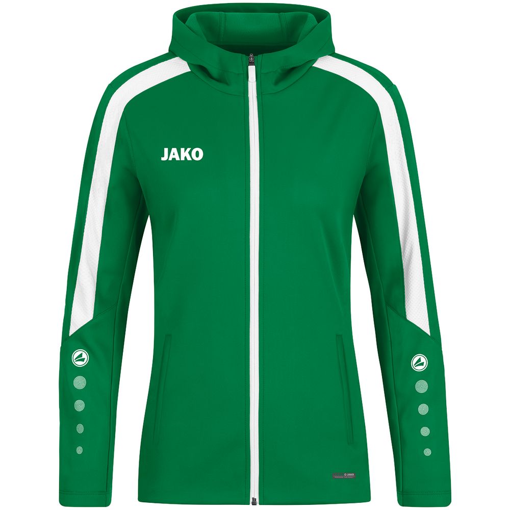 Jako Kapuzenjacke Power - sportgrün