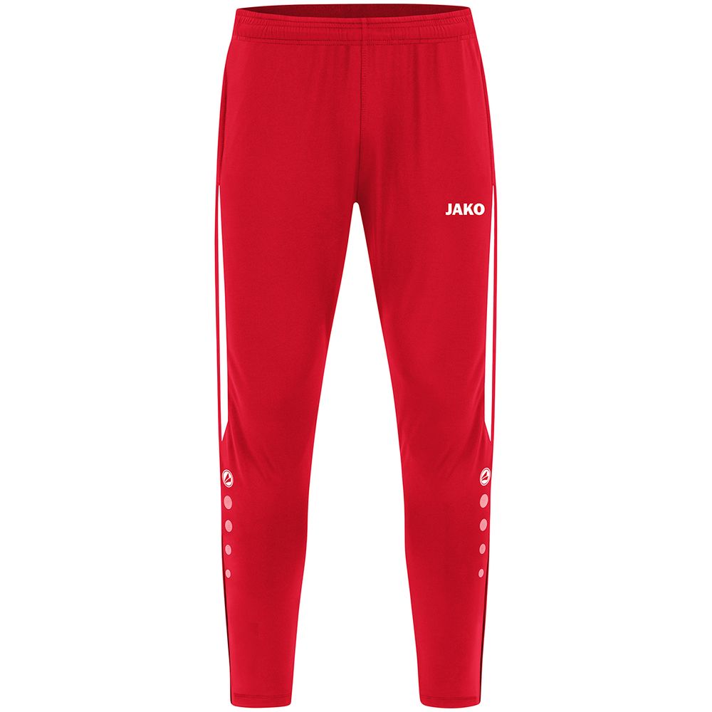 Jako Trainingshose Power - rot/weiß