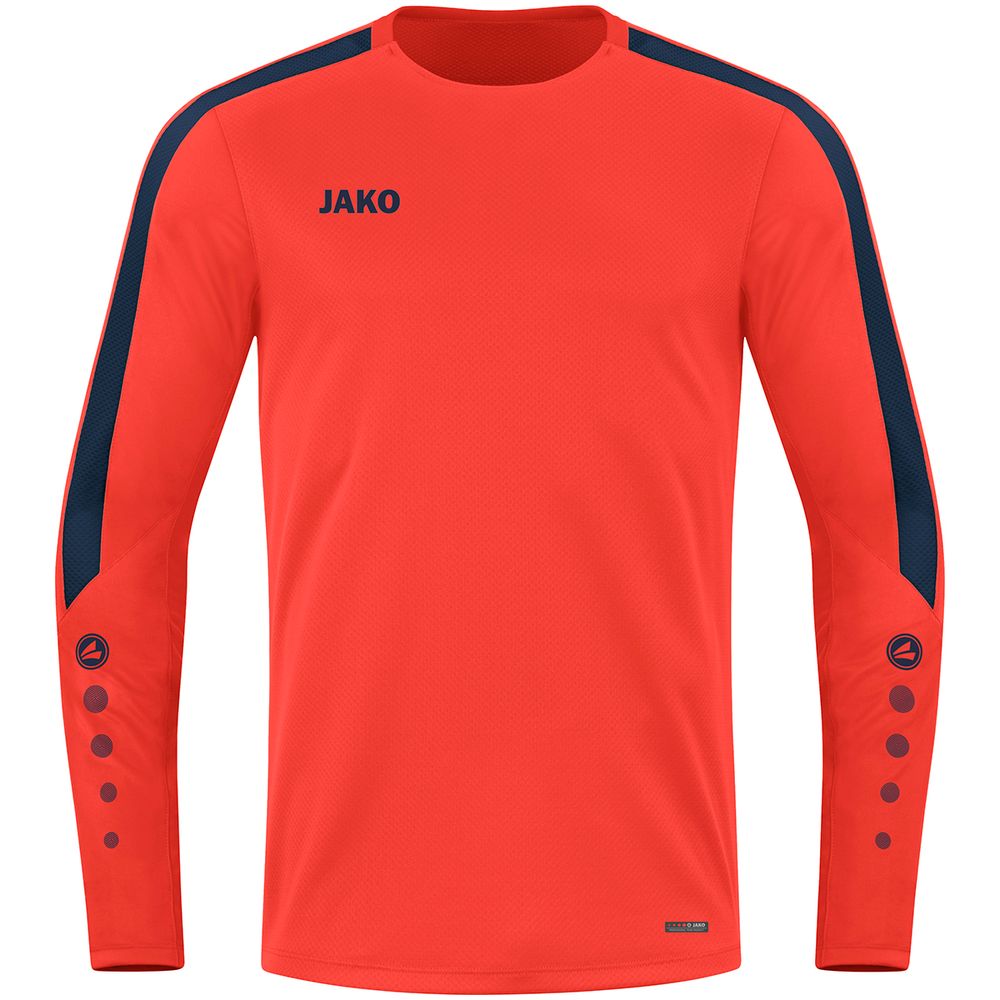 Jako Sweat Power - flame/marine