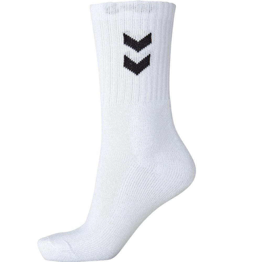 Hummel Basic Socken Socks 3-Pack - Sportsocken, Tennissocken - weiß