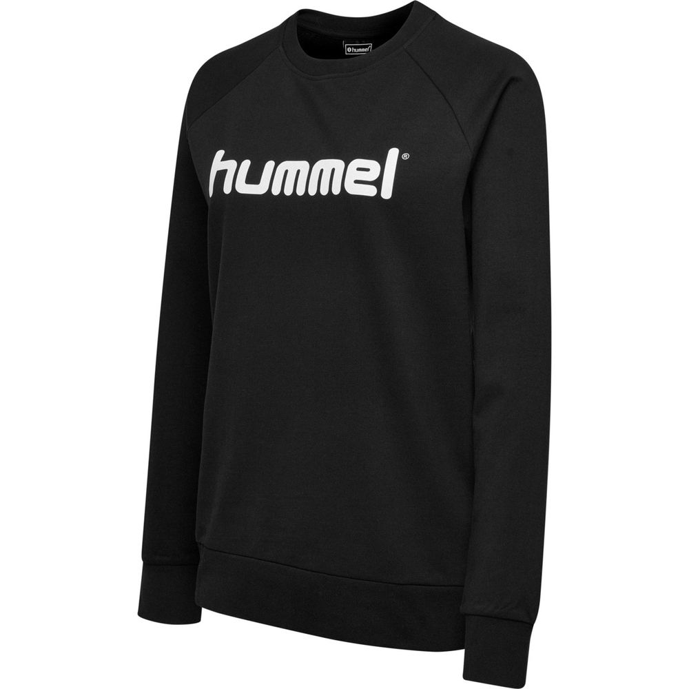 Hummel Hmlgo Cotton Logo Sweatshirt Woman - black