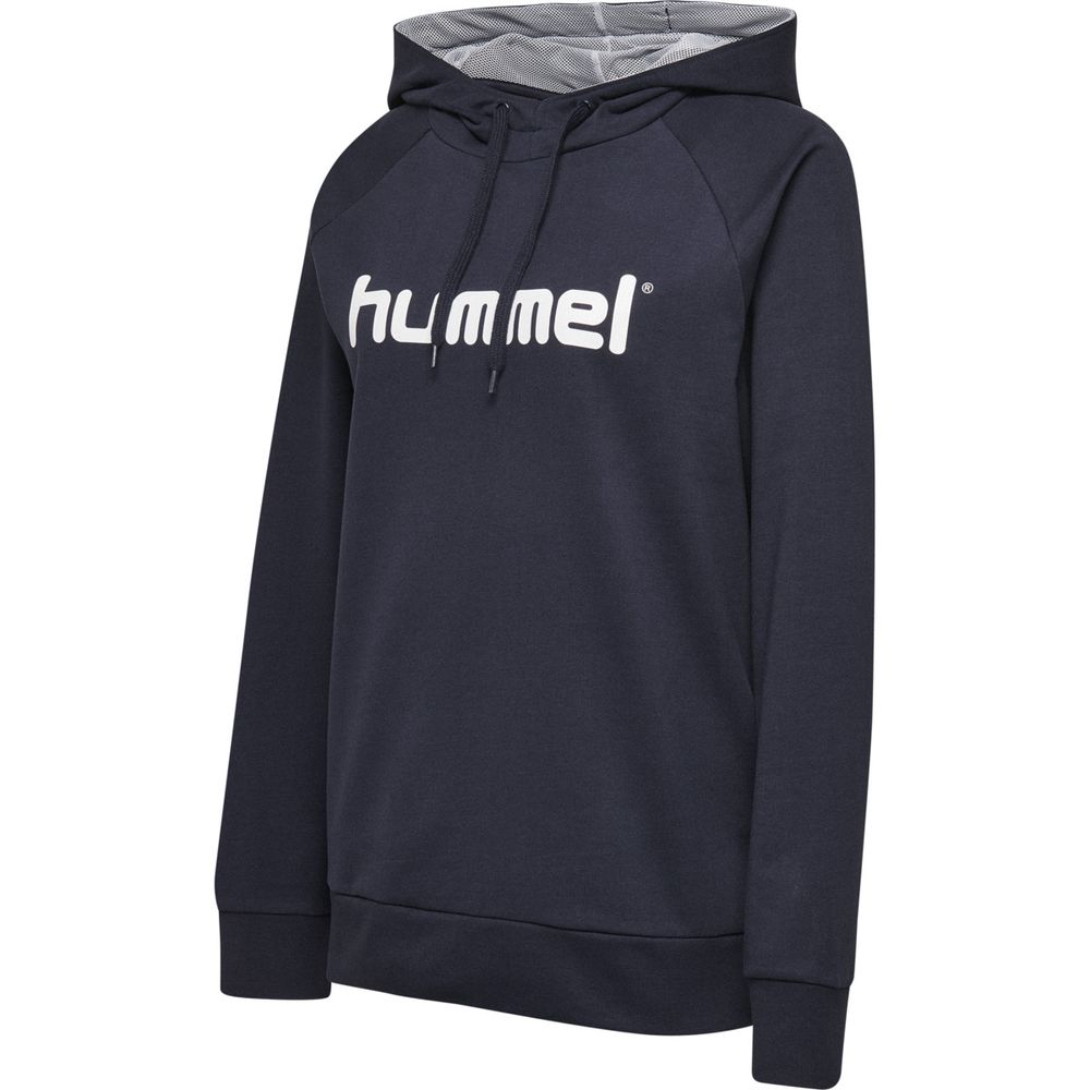 Hummel Hmlgo Cotton Logo Hoodie Woman - marine