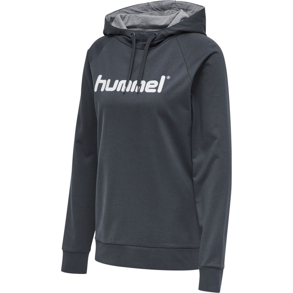 Hummel Hmlgo Cotton Logo Hoodie Woman - india ink