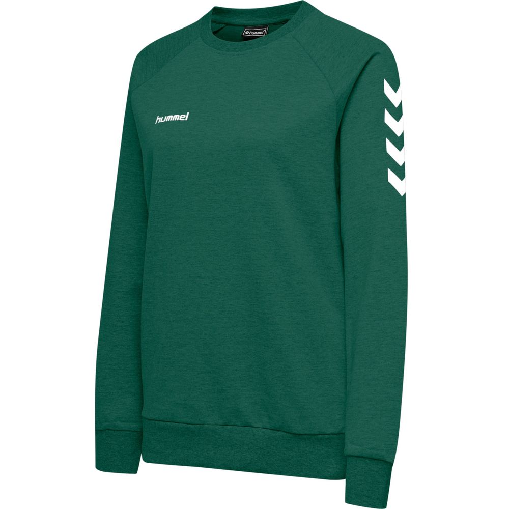 Hummel Hmlgo Cotton Sweatshirt Woman - evergreen