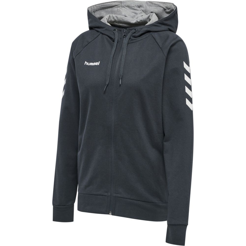 Hummel Hmlgo Cotton Zip Hoodie Woman - india ink