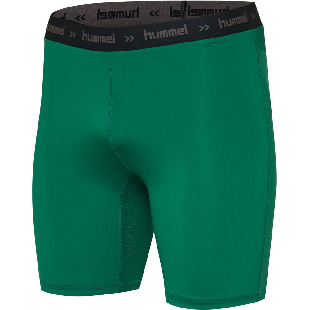Hummel Hml First Performance Kids Tight Shorts - evergreen