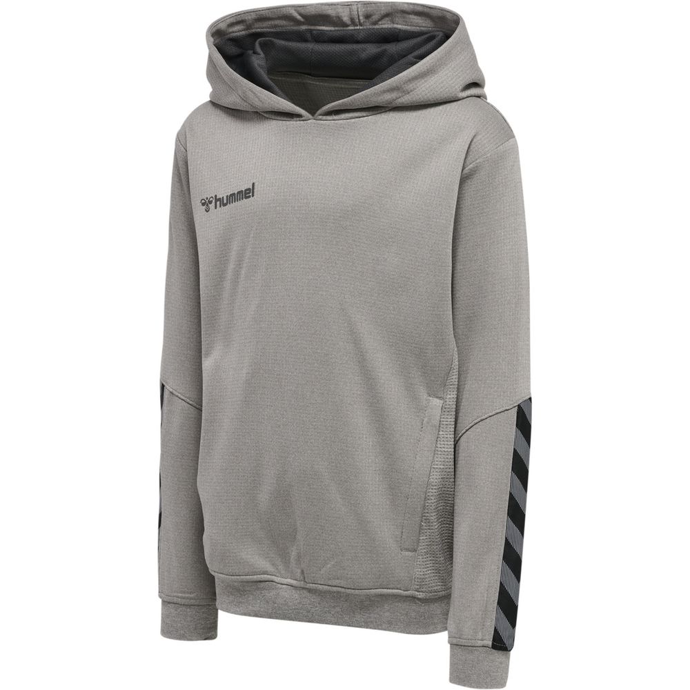 Hummel Hmlauthentic Kids Poly Hoodie - grey melange