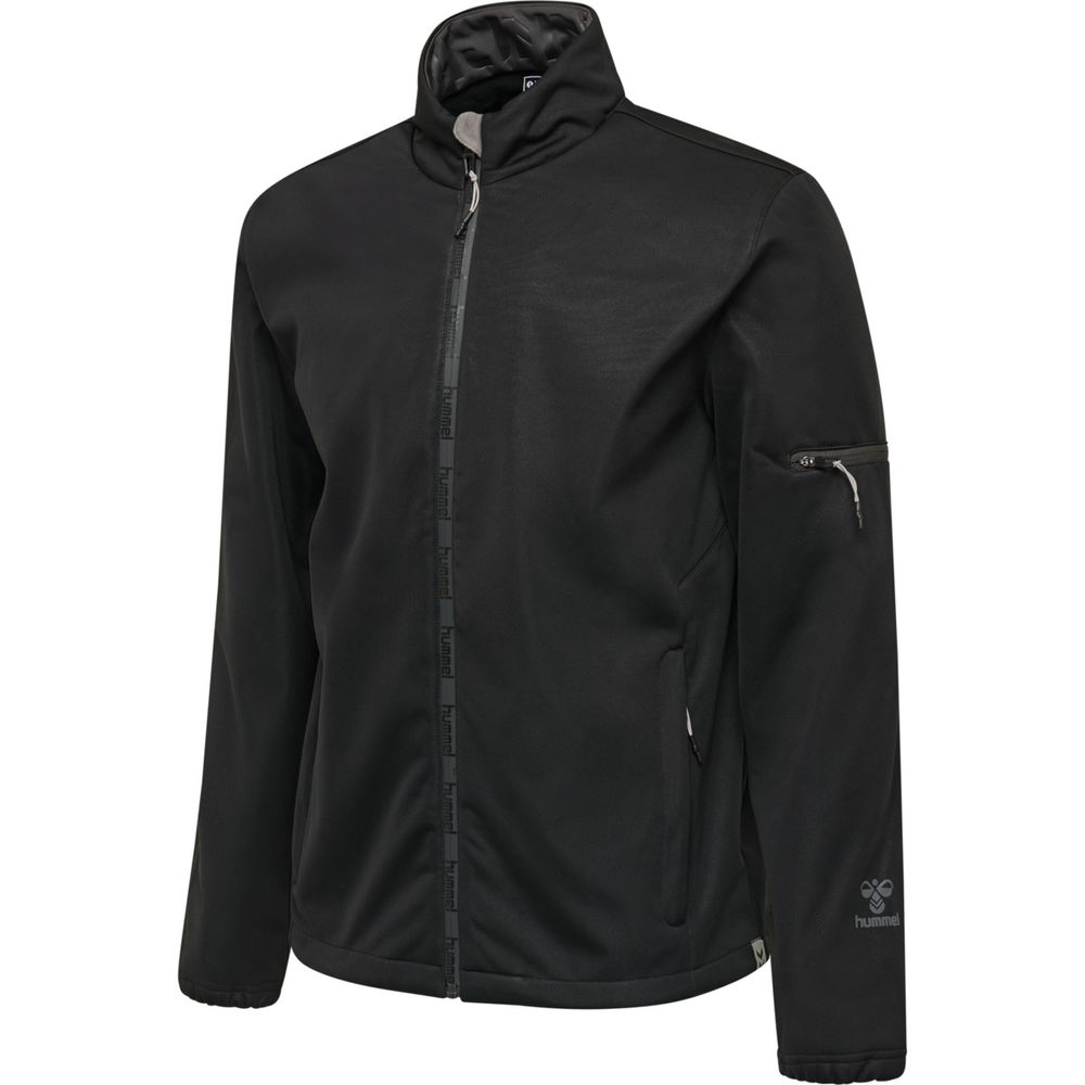 Hummel Hmlnorth Softshell Jacket Kids - black/asphalt
