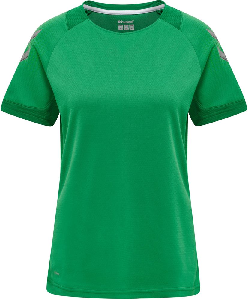 Hummel Hmllead S/S Poly Jersey Women - jelly bean