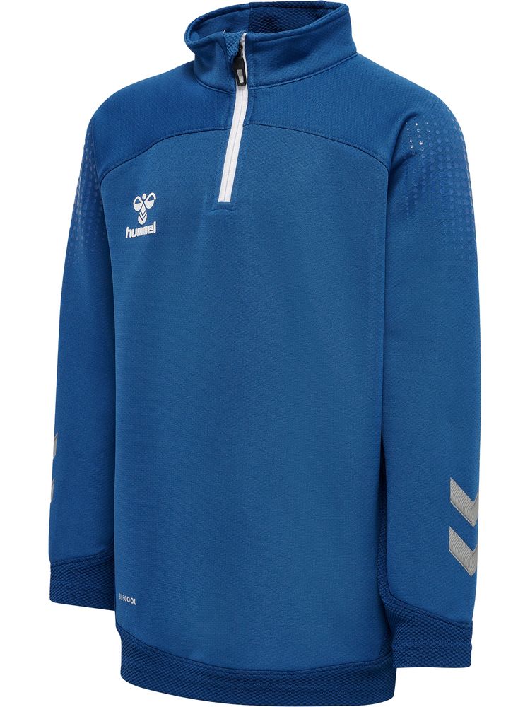 Hummel Hmllead Half Zip Kids - true blue