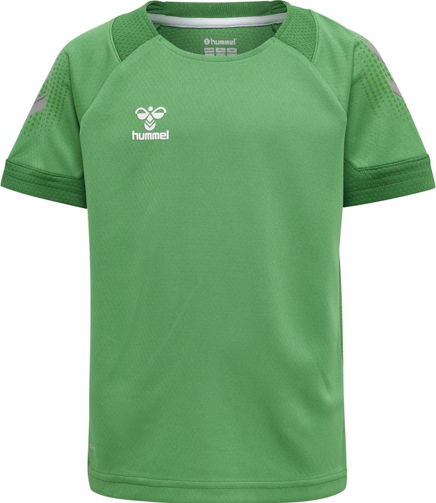 Hummel Hmllead S/S Poly Jersey Kids - jelly bean