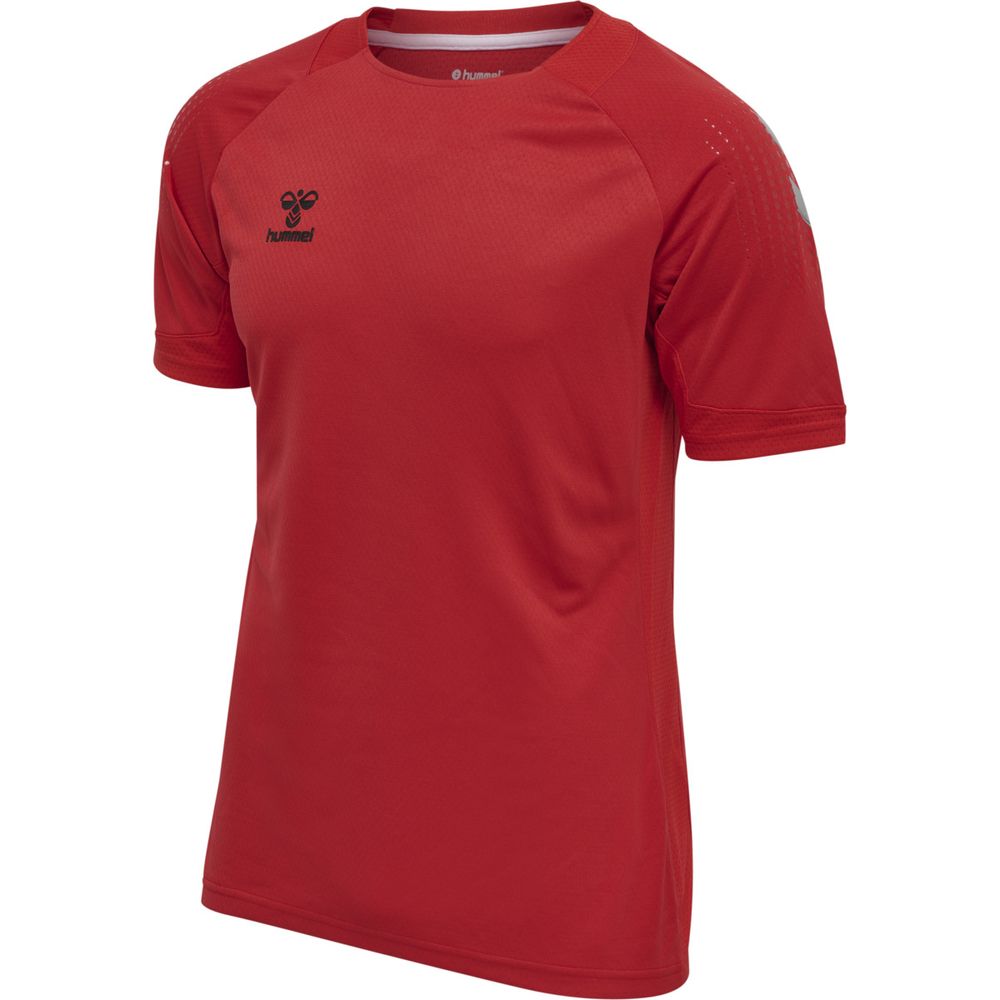 Hummel Hmllead S/S Poly Jersey - true red